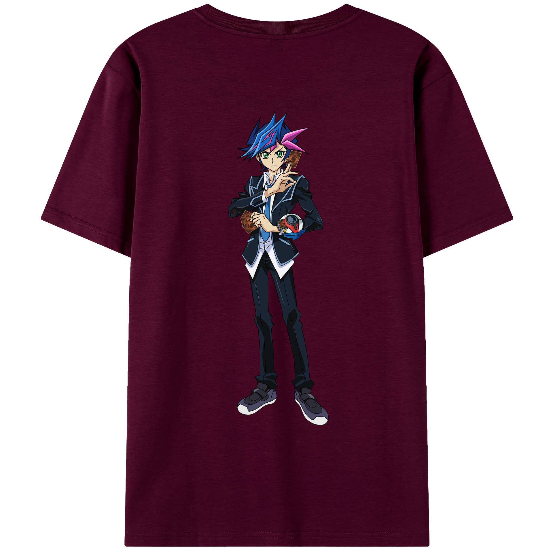 （画像用） 遊☆戯☆王 Yu-Gi-Oh! レディース半袖Tシャツ(バックプリント)
